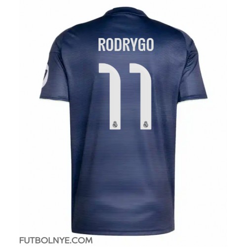 Camiseta Real Madrid Rodrygo Goes #11 Visitante Equipación 2025-26 manga corta